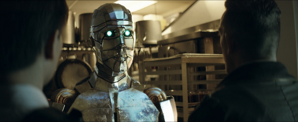 BluFire Studios animated a CG robot and composited it into plates shot in a Los Angeles diner kitchen.