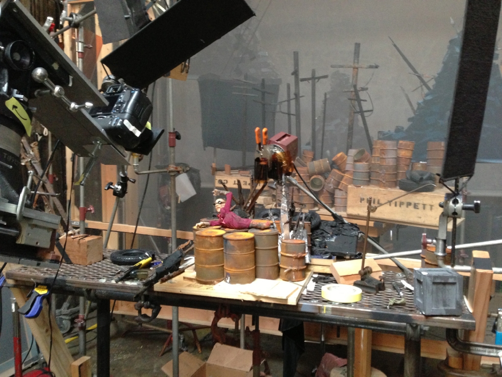 "Mad God" animation setup.