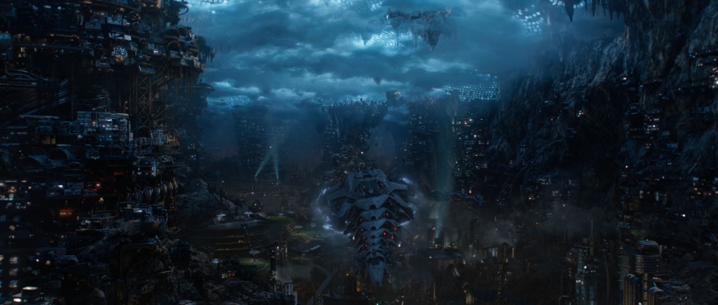 The Matrix Resurrections - City of IO visual effects by DNEG