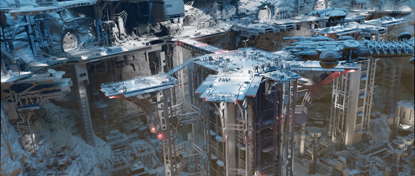 The Matrix Resurrections - City of IO visual effects by DNEG