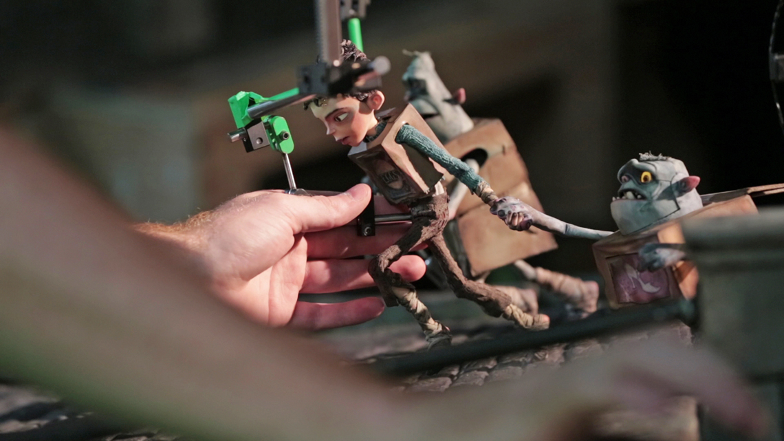 “The Boxtrolls” is a hybrid animation film with its roots firmly in the stop-motion tradition.
