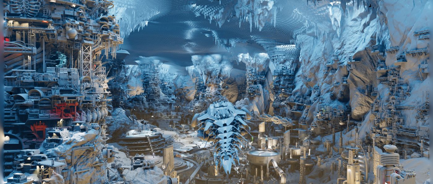 The Matrix Resurrections - City of IO visual effects by DNEG