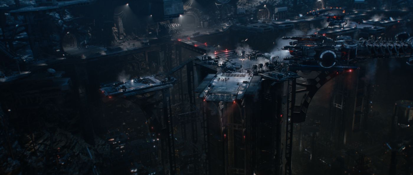 The Matrix Resurrections - City of IO visual effects by DNEG