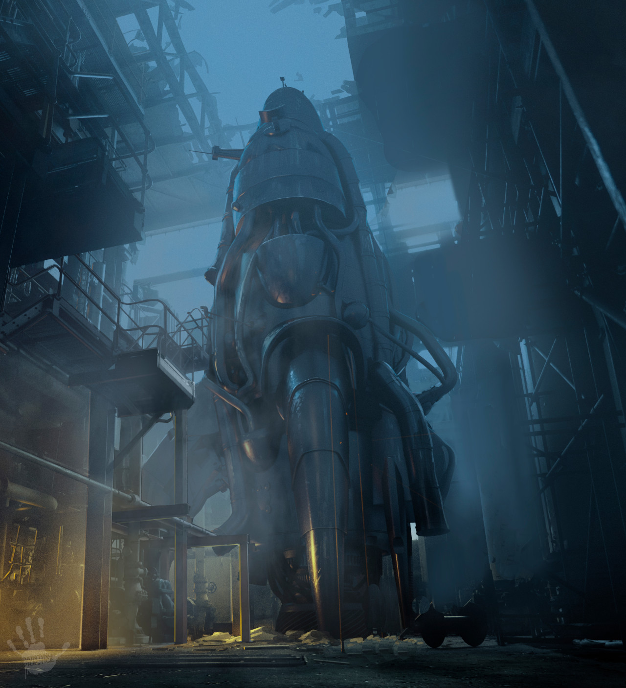 The Meep ship concept art