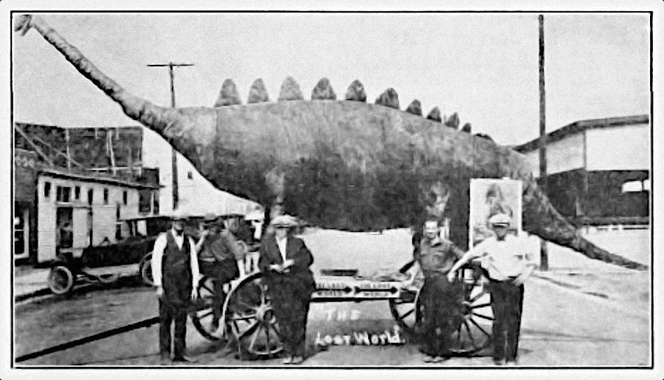 "The Lost World" ballyhoo - Motion Picture News, 26 January, 1926