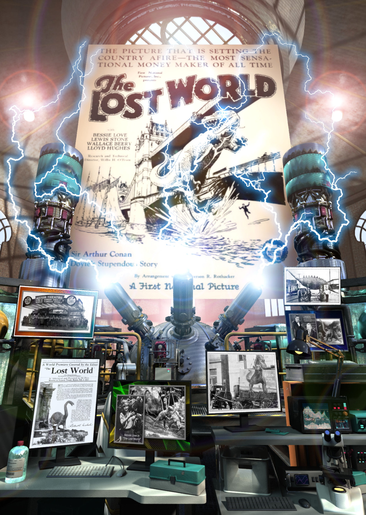 The Lost World - A Movie Time Machine Adventure